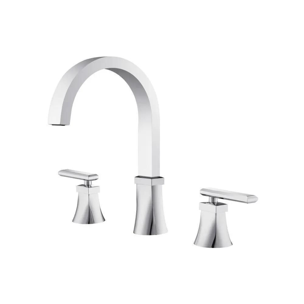 chrome tub faucet