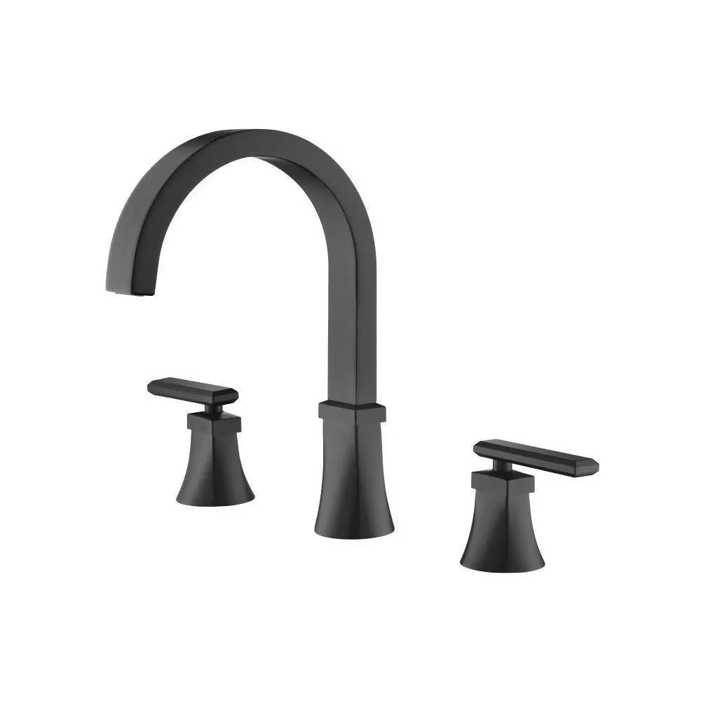 Flusso Serie 230 3 Hole Deck Mount Roman Tub Faucet by Flusso