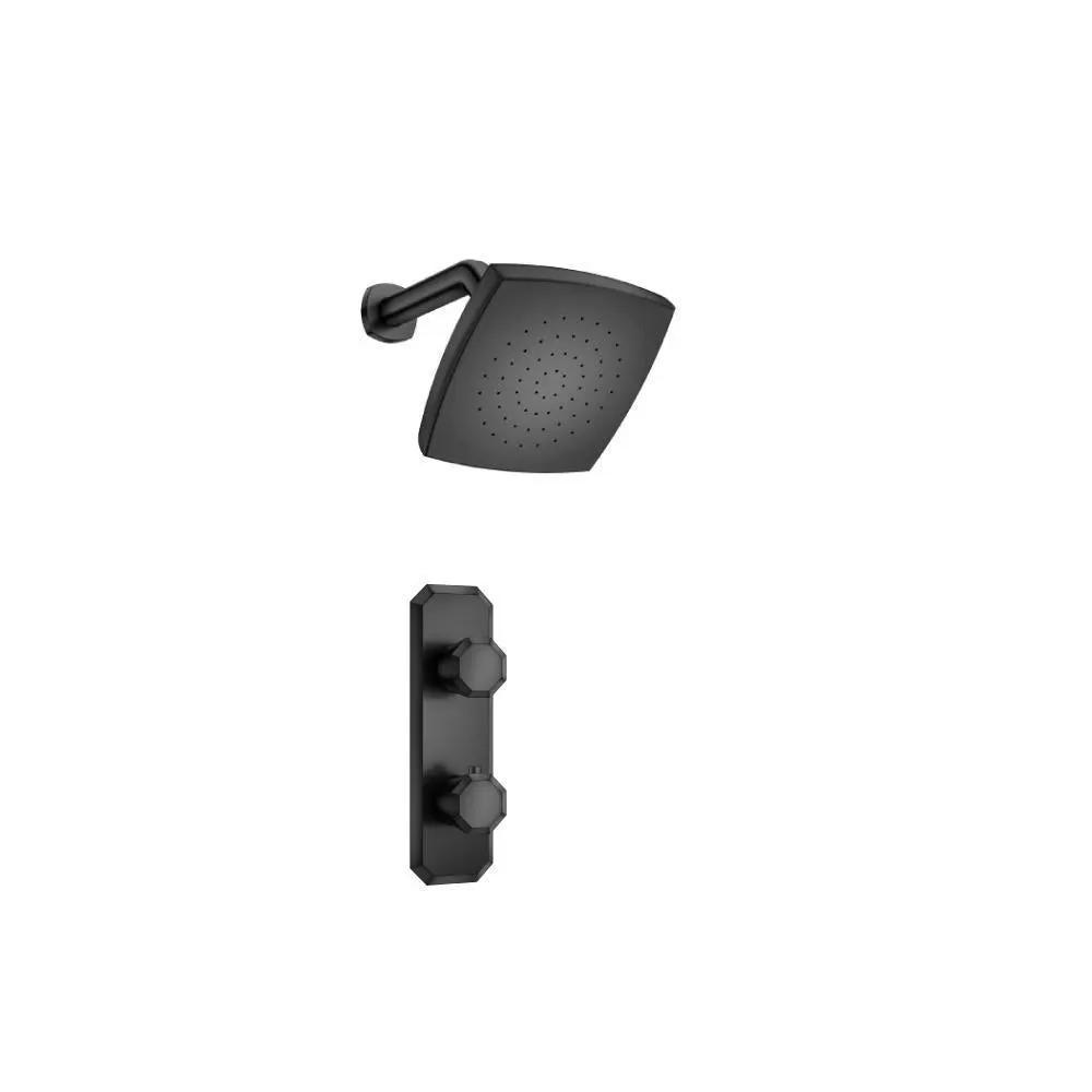 Flusso Serie 230 Single Output Shower Set with Shower Head and Arm by Flusso