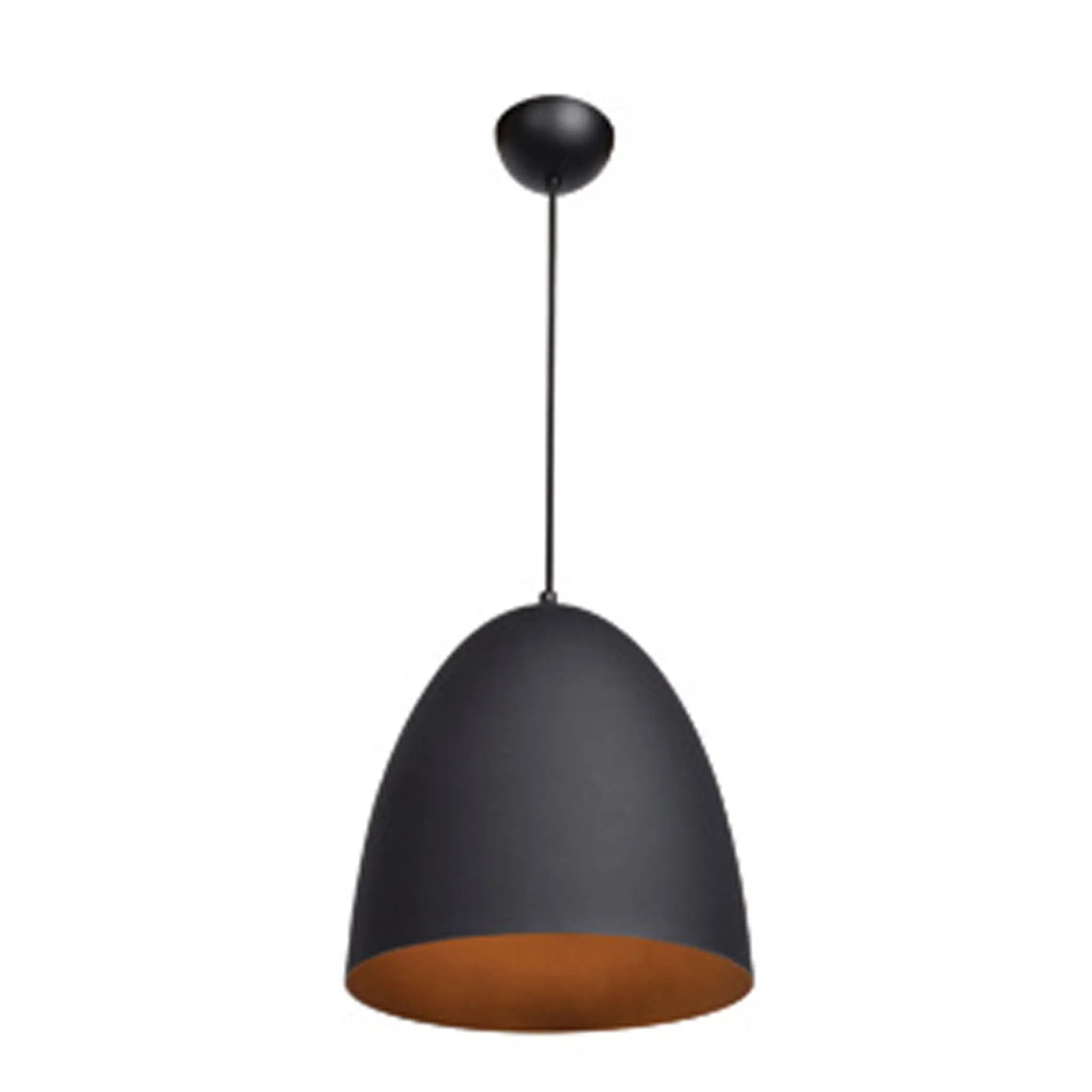 matte black pendant