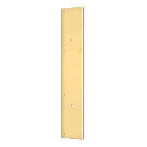 Deltana 20" Push Plate for 10" Door Pull