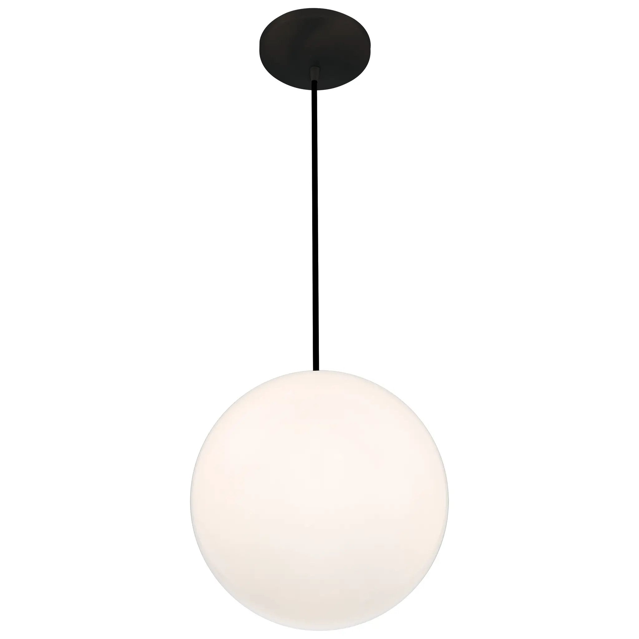 matte black pendant