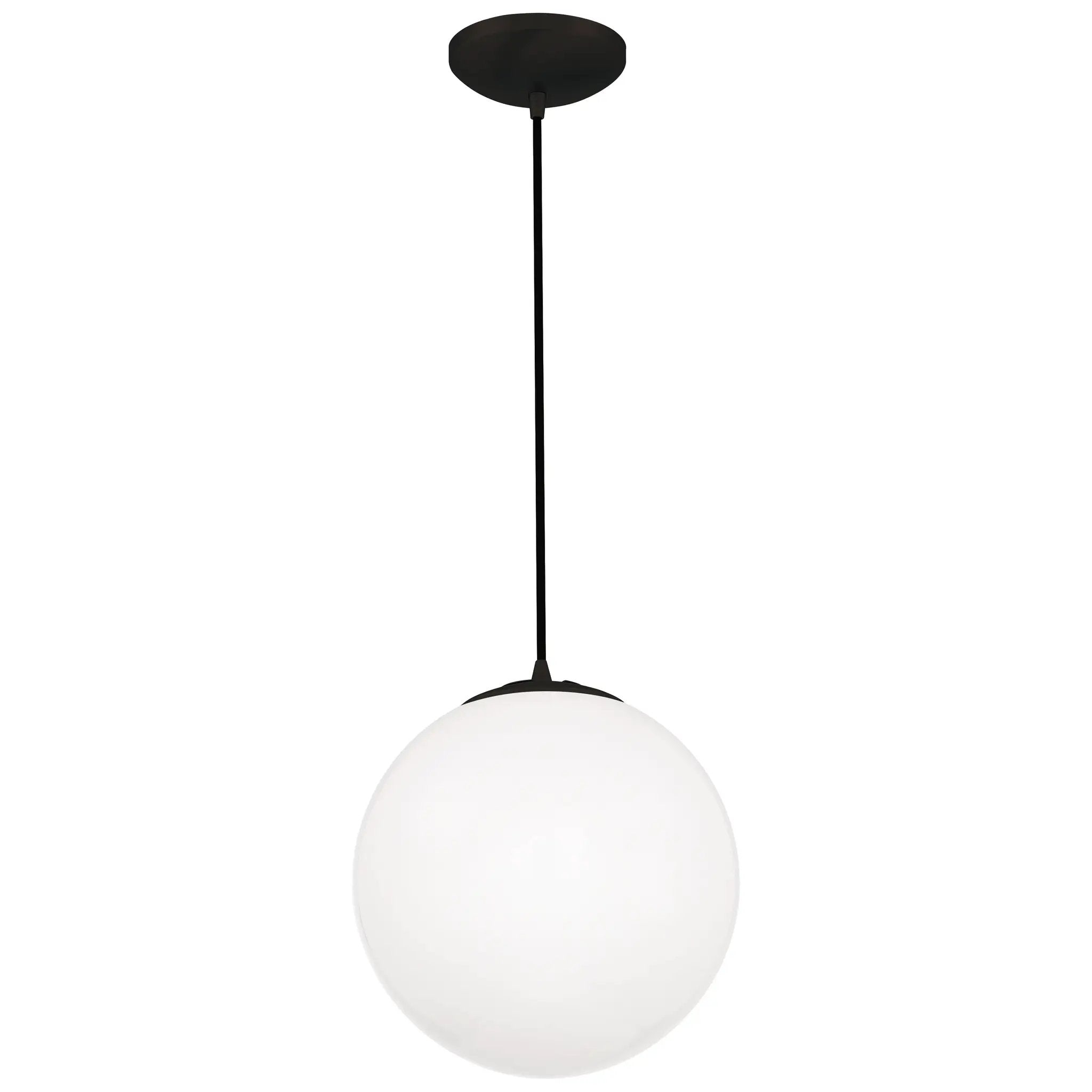matte black pendant