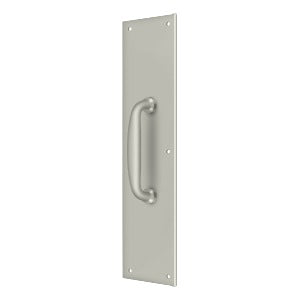 Deltana Push Plate with Handle 3-1/2" x 15 " - Handle 5-1/4"