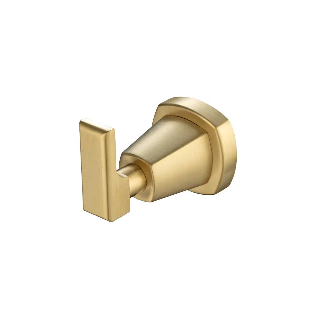 Flusso Serie 240 Brass Bathroom Towel / Robe Hook by Flusso
