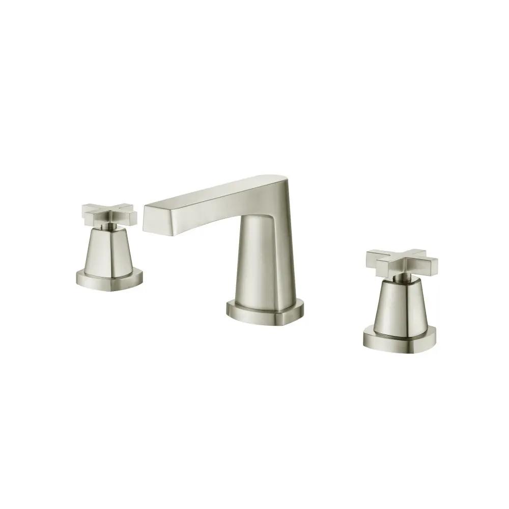 Flusso Serie 240 Three Hole 8" Widespread Two Handle Bathroom Faucet by Flusso