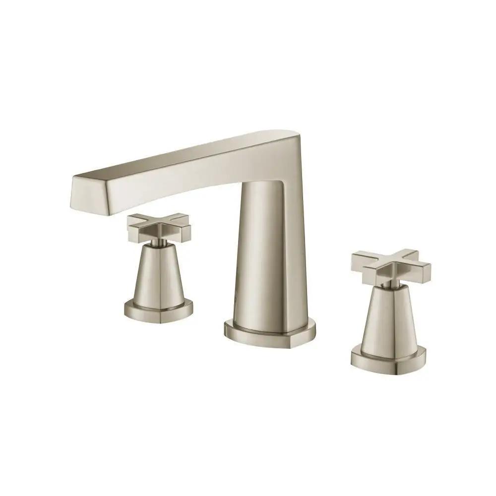 Flusso Serie 240 3 Hole Deck Mount Roman Tub Faucet by Flusso