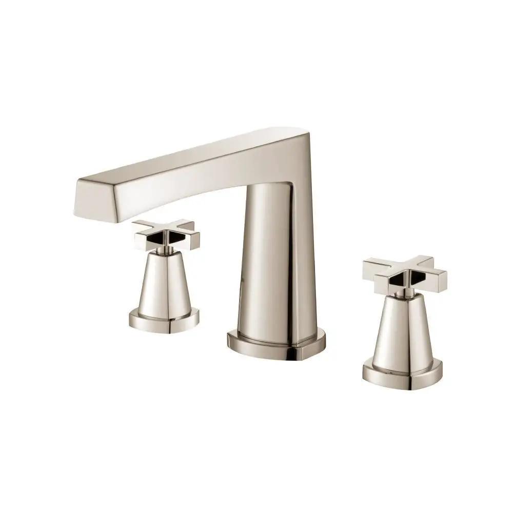 Flusso Serie 240 3 Hole Deck Mount Roman Tub Faucet by Flusso