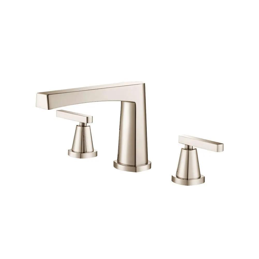 Flusso Serie 240 3 Hole Deck Mount Roman Tub Faucet by Flusso