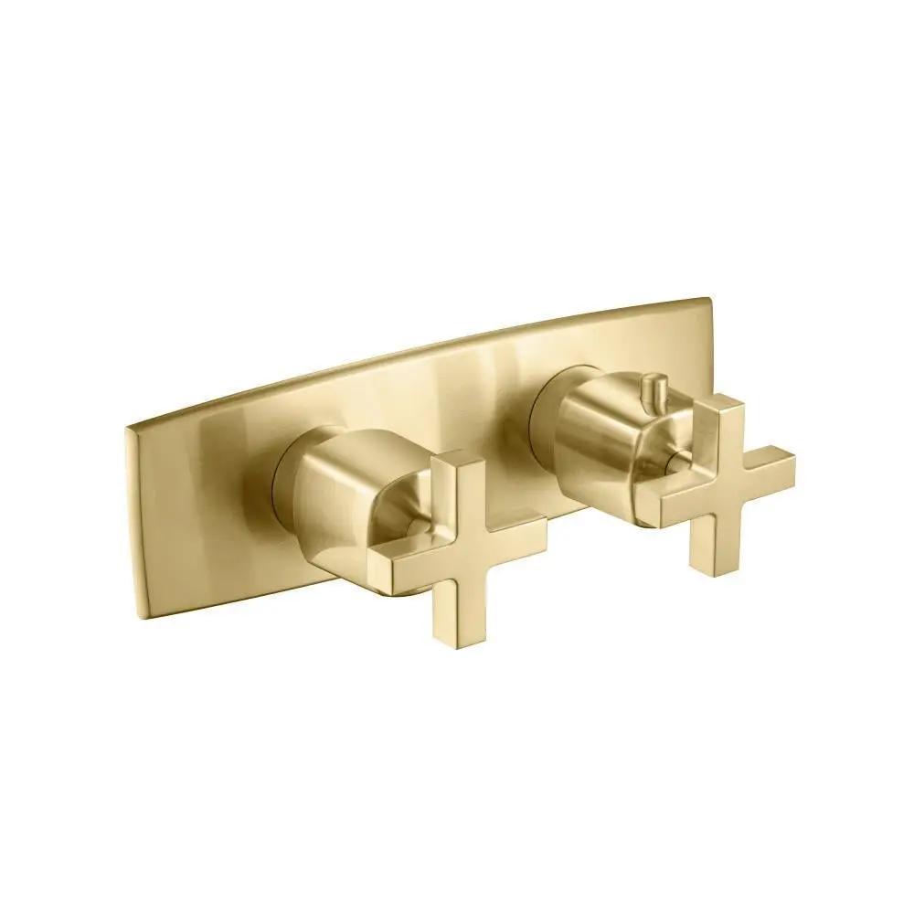 Flusso Serie 240 3/4" Horizontal Thermostatic Shower Valve / Trim - 1 Ouptut by Flusso
