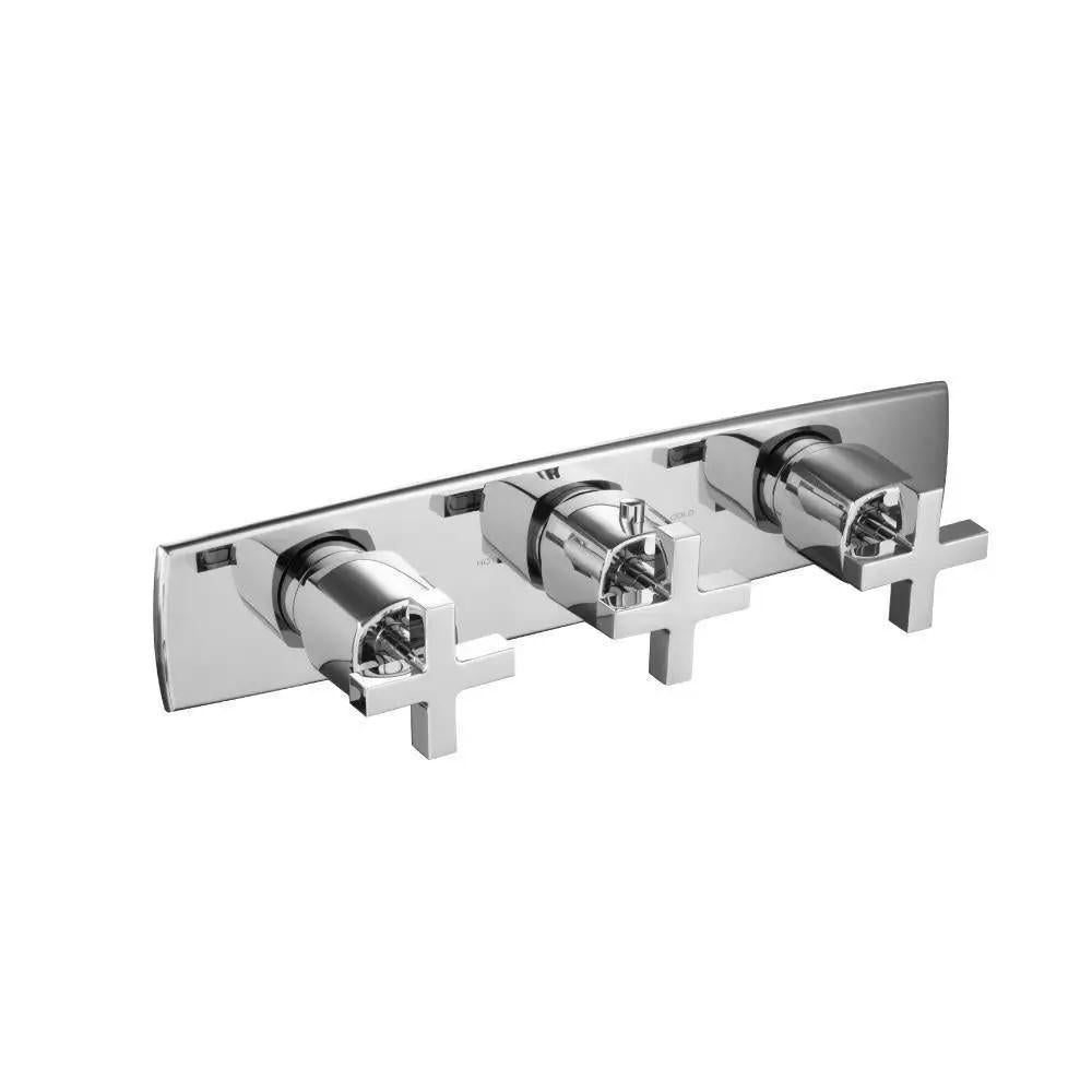 chrome thermostatic valve