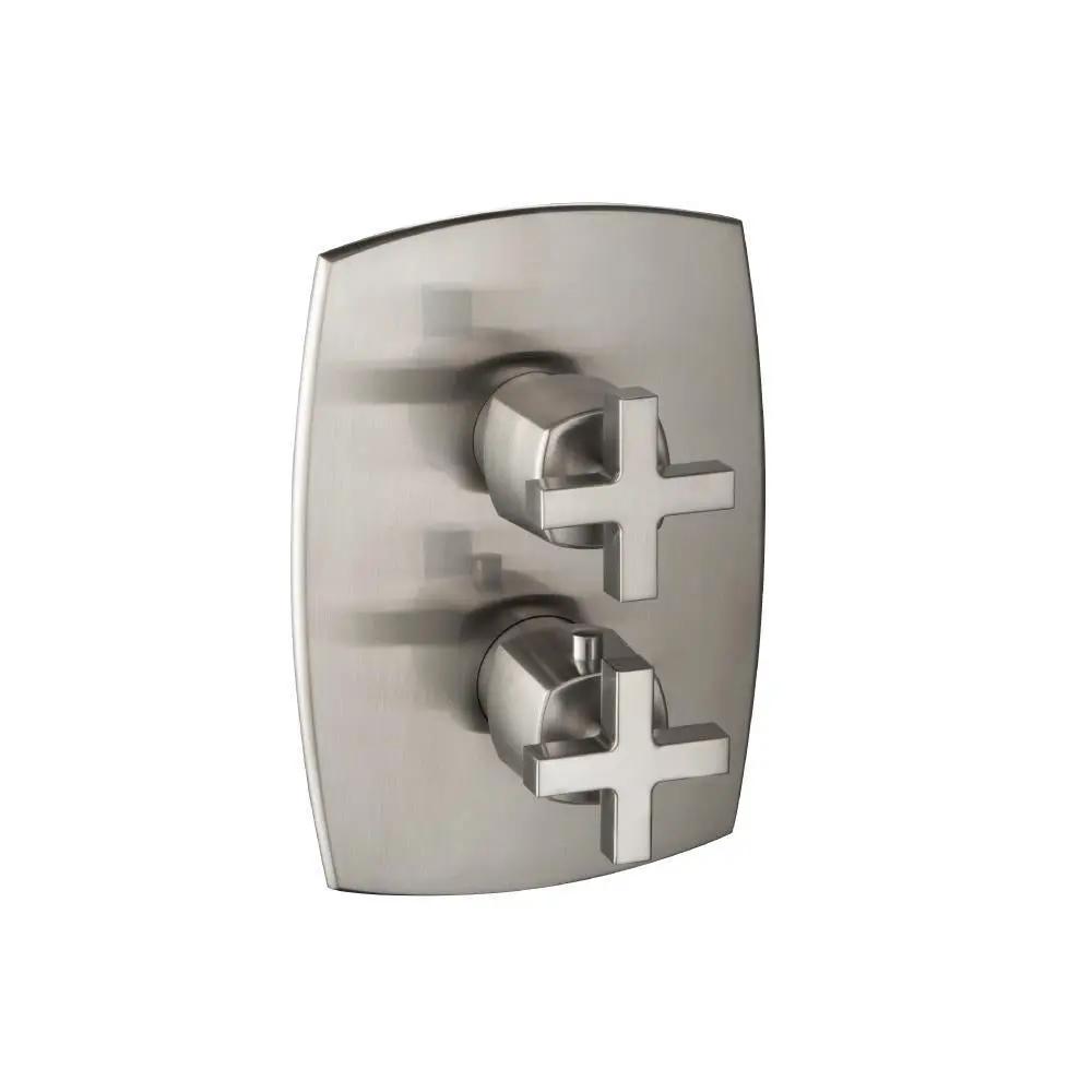 Flusso Serie 240 3/4" Thermostatic Valve and Trim - 3 Way Diverter - 3 Outputs by Flusso