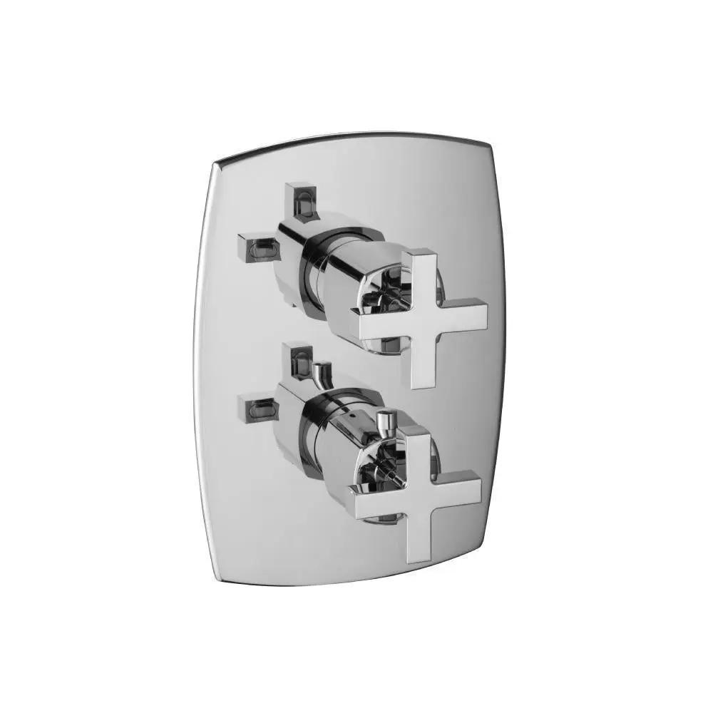 chrome thermostatic valve