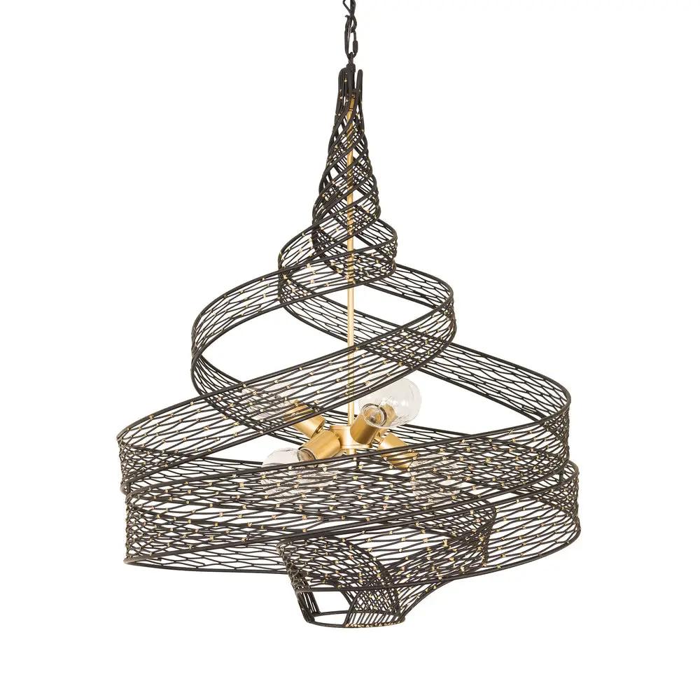 Varaluz Flow 6-Light Large Twist Pendant by Varaluz