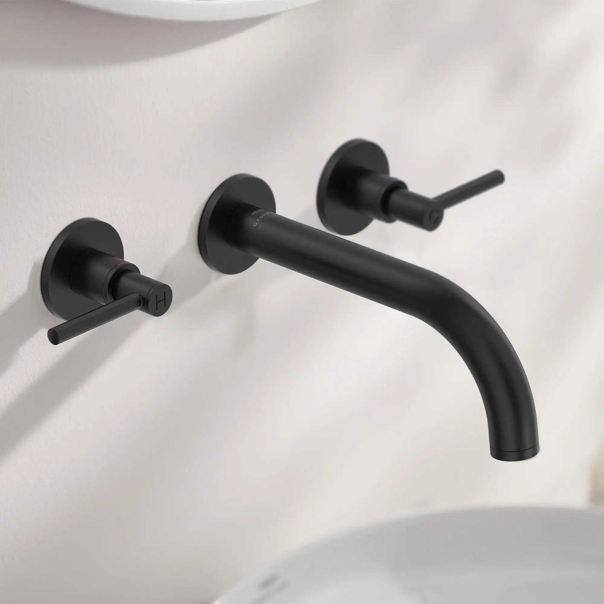 matte black faucet handle