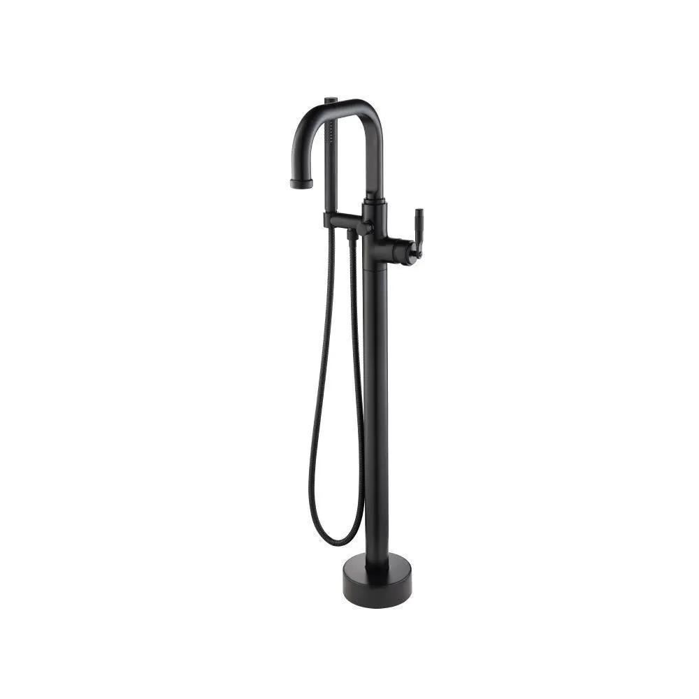 Flusso Serie 250 Freestanding Floor Mount Bathtub / Tub Filler with Hand Shower by Flusso