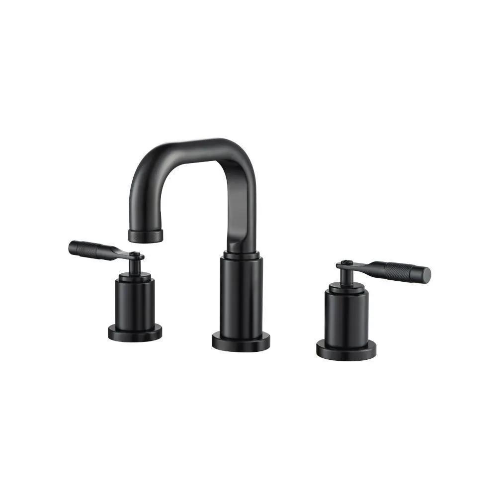 Flusso Serie 250 Three Hole 8" Widespread Two Handle Bathroom Faucet by Flusso