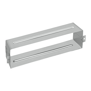 brushed stainless letter box sleeve