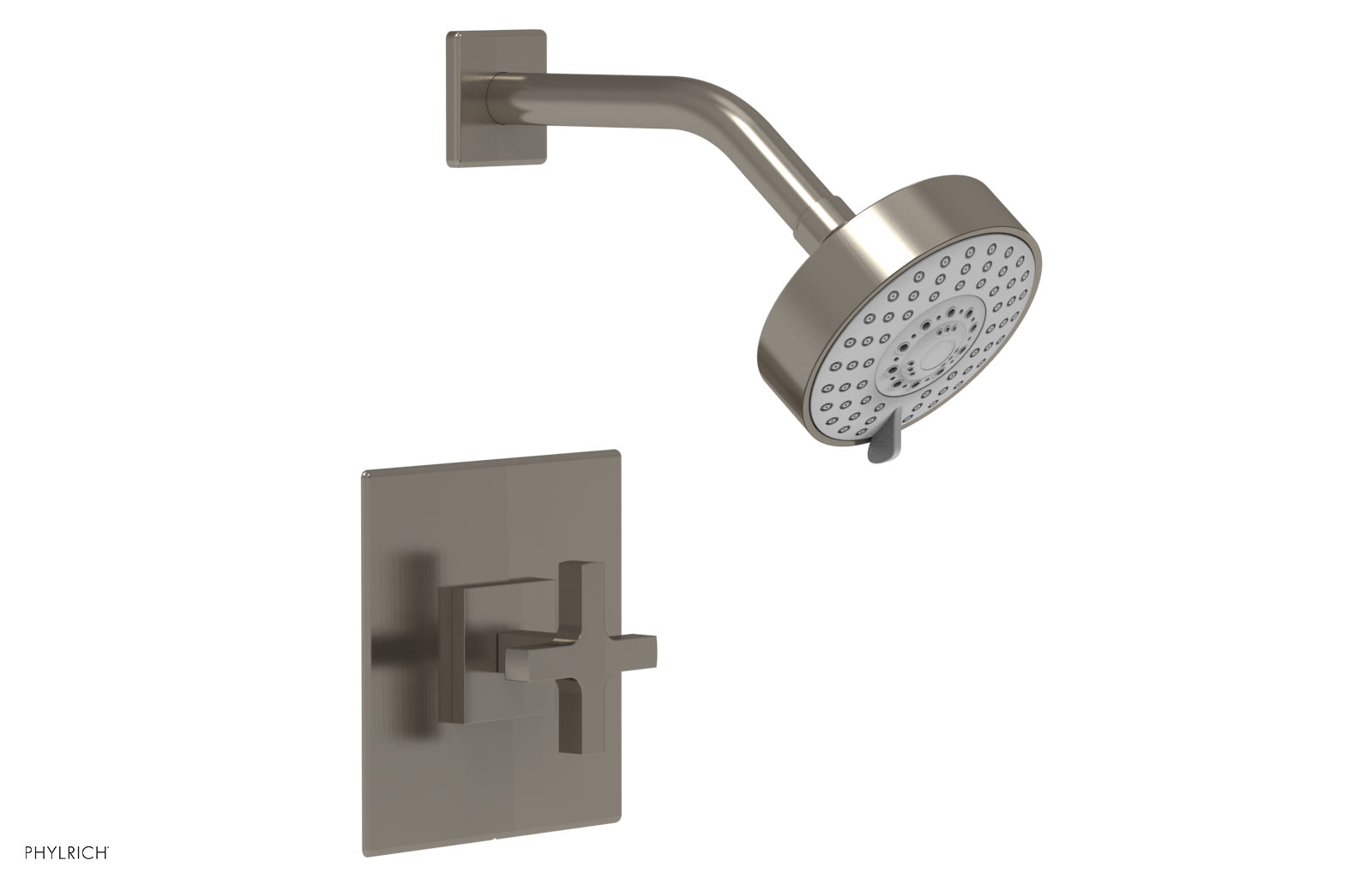 Phylrich CROI Pressure Balance Shower Set - Cross Handle