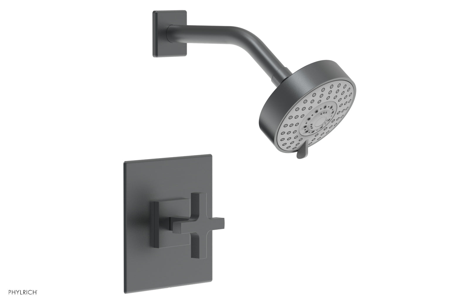 Phylrich CROI Pressure Balance Shower Set - Cross Handle