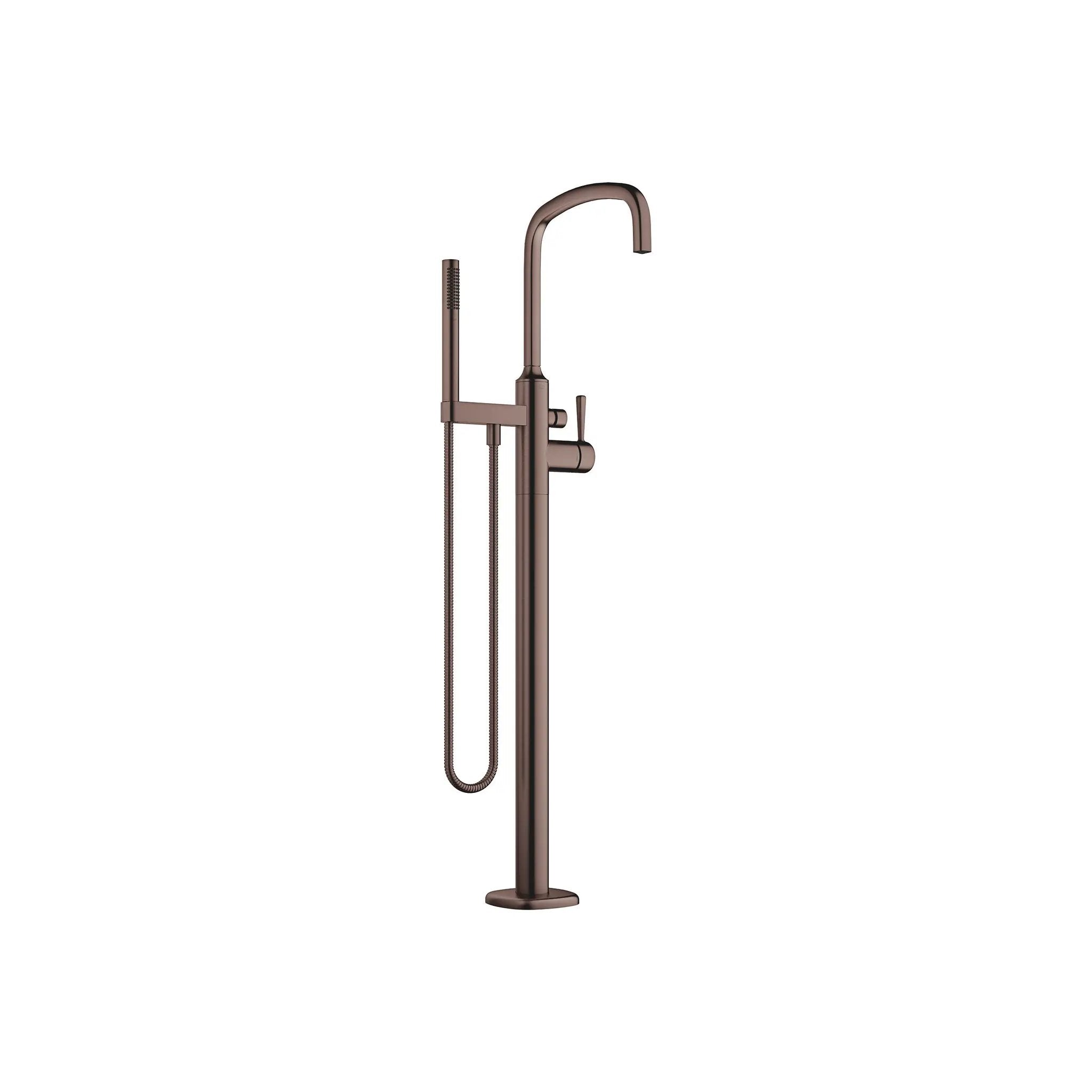 Dornbracht COYA Single-Lever Tub Mixer with Stand Pipe for Freestanding Installation with Hand Shower Set by Dornbracht