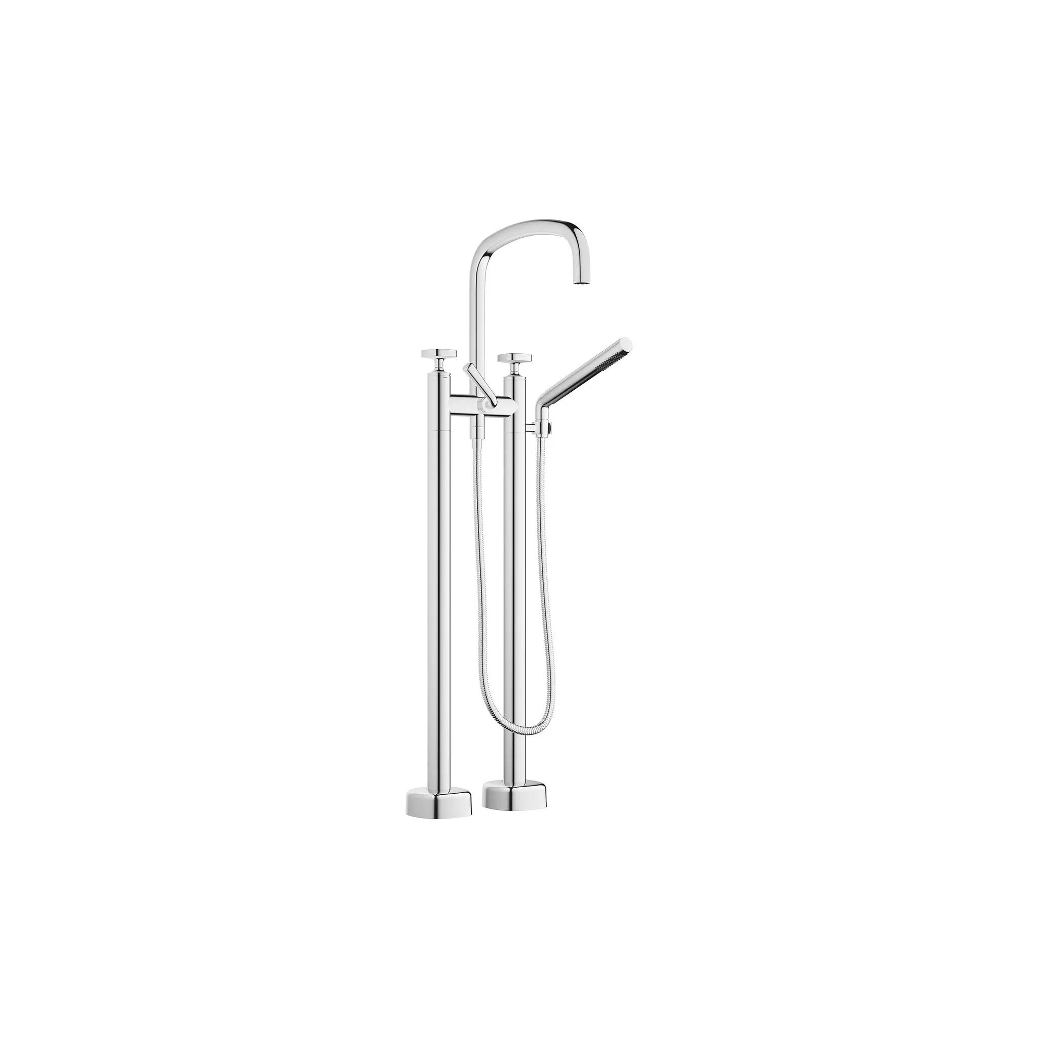 chrome tub faucet