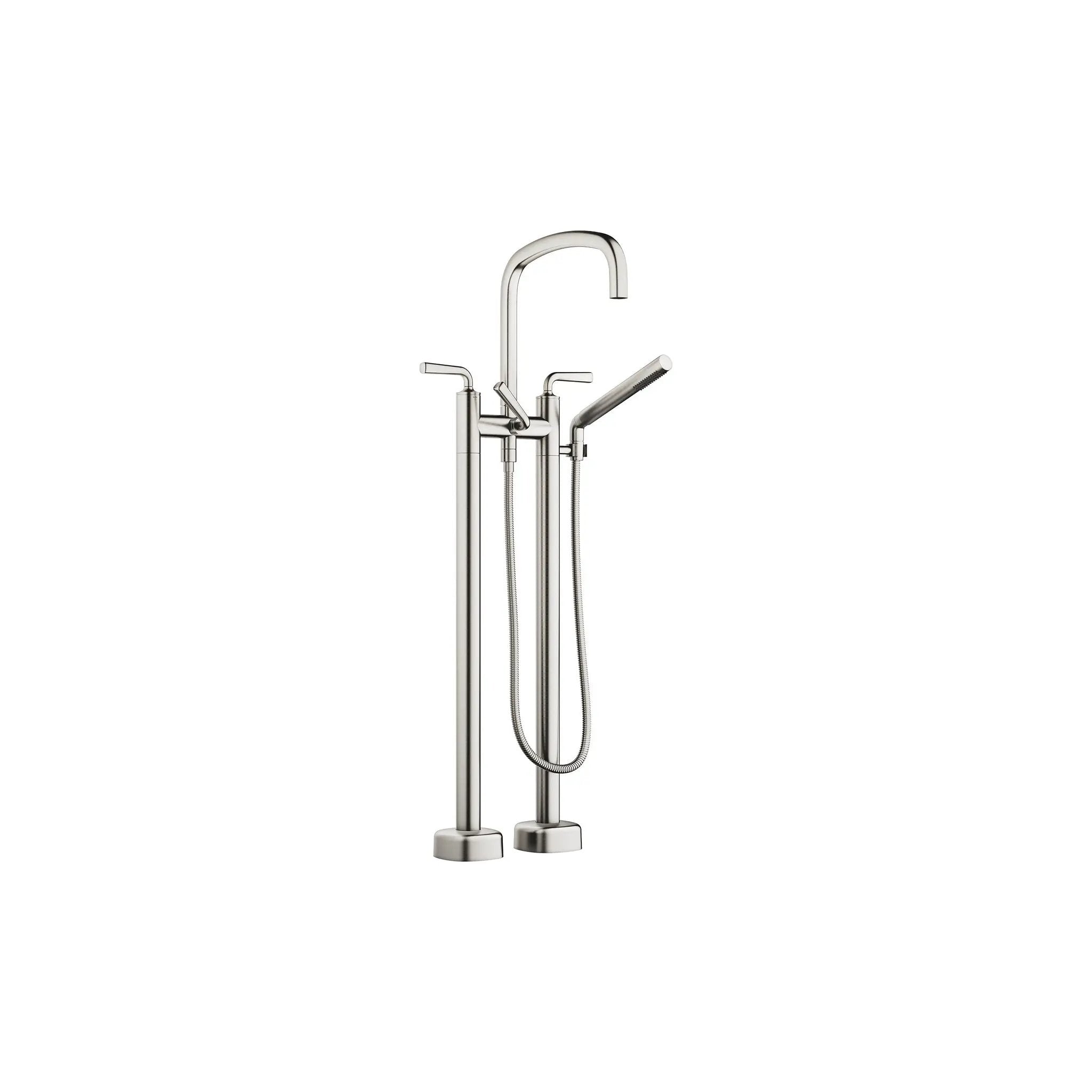 Dornbracht COYA Two-Hole Tub Mixer for Freestanding Installation with Hand Shower Set by Dornbracht
