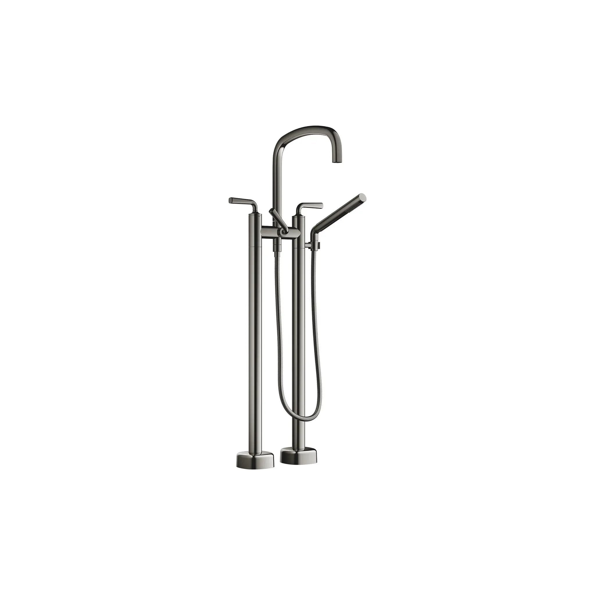 Dornbracht COYA Two-Hole Tub Mixer for Freestanding Installation with Hand Shower Set by Dornbracht