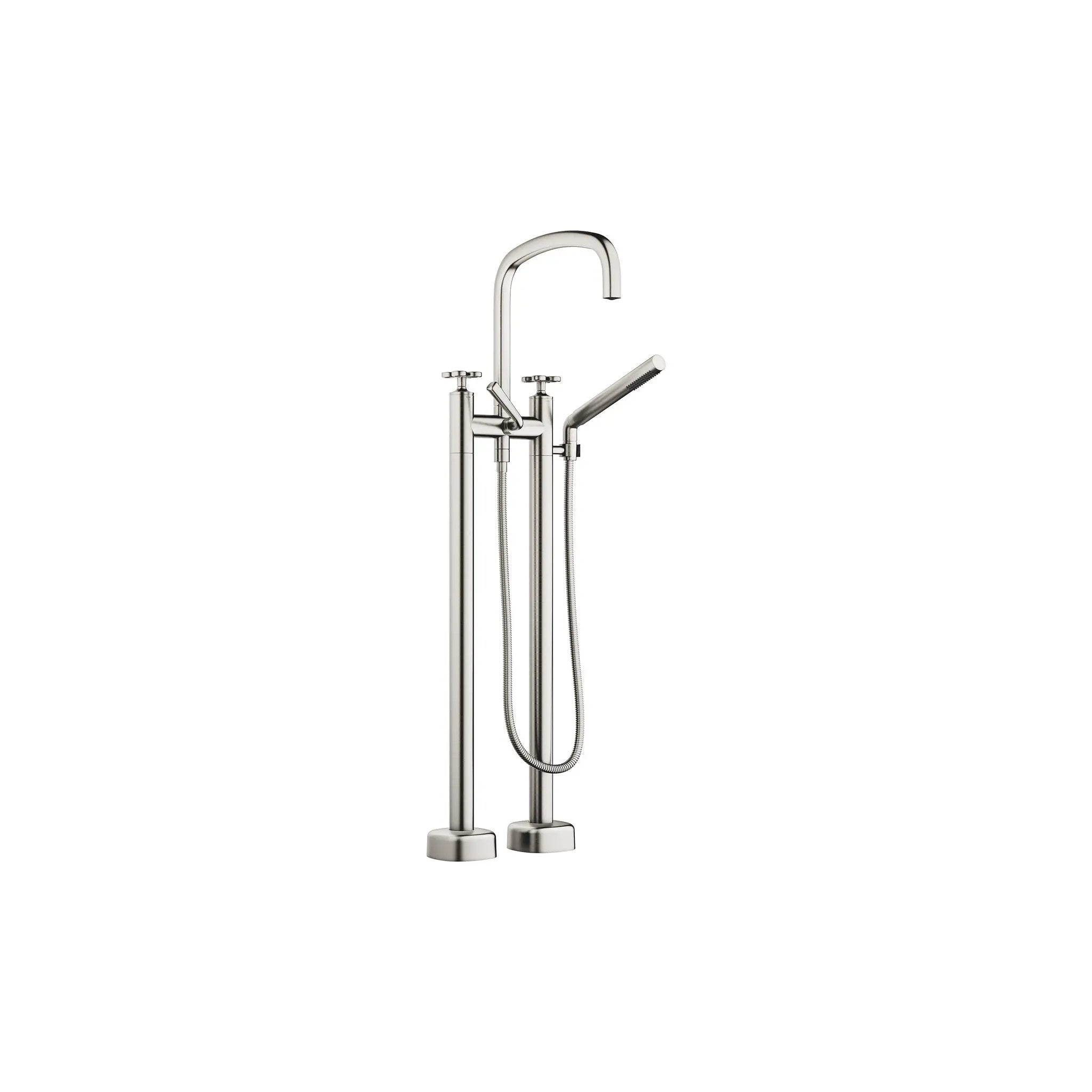 Dornbracht COYA Two-Hole Tub Mixer for Freestanding Installation with Hand Shower Set by Dornbracht