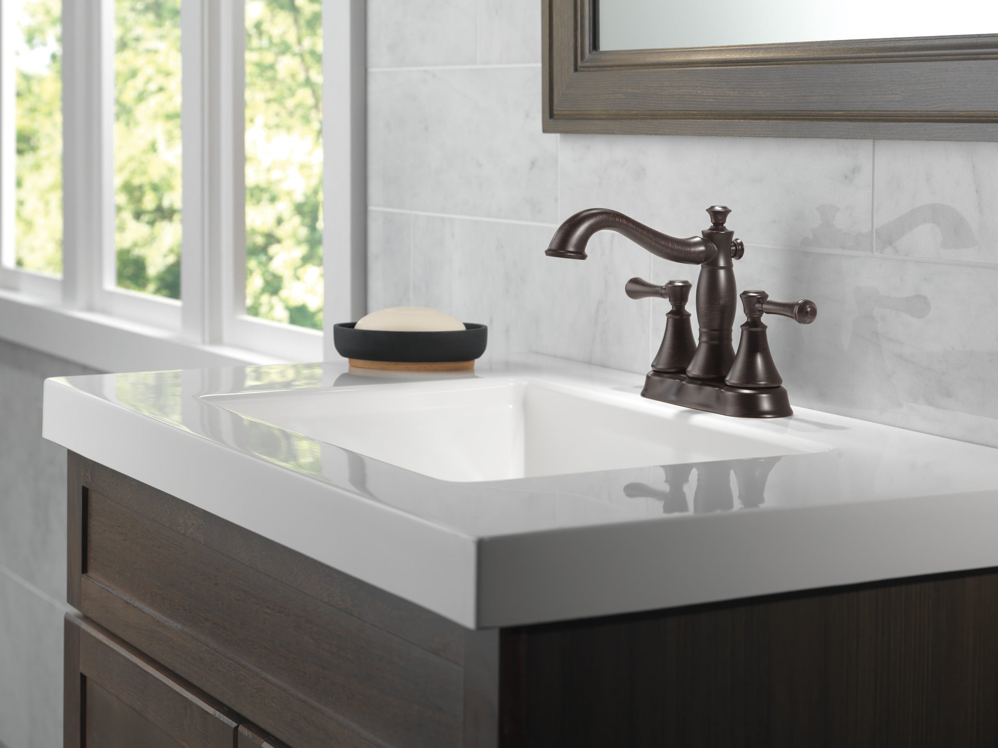 venetian bronze bathroom faucet