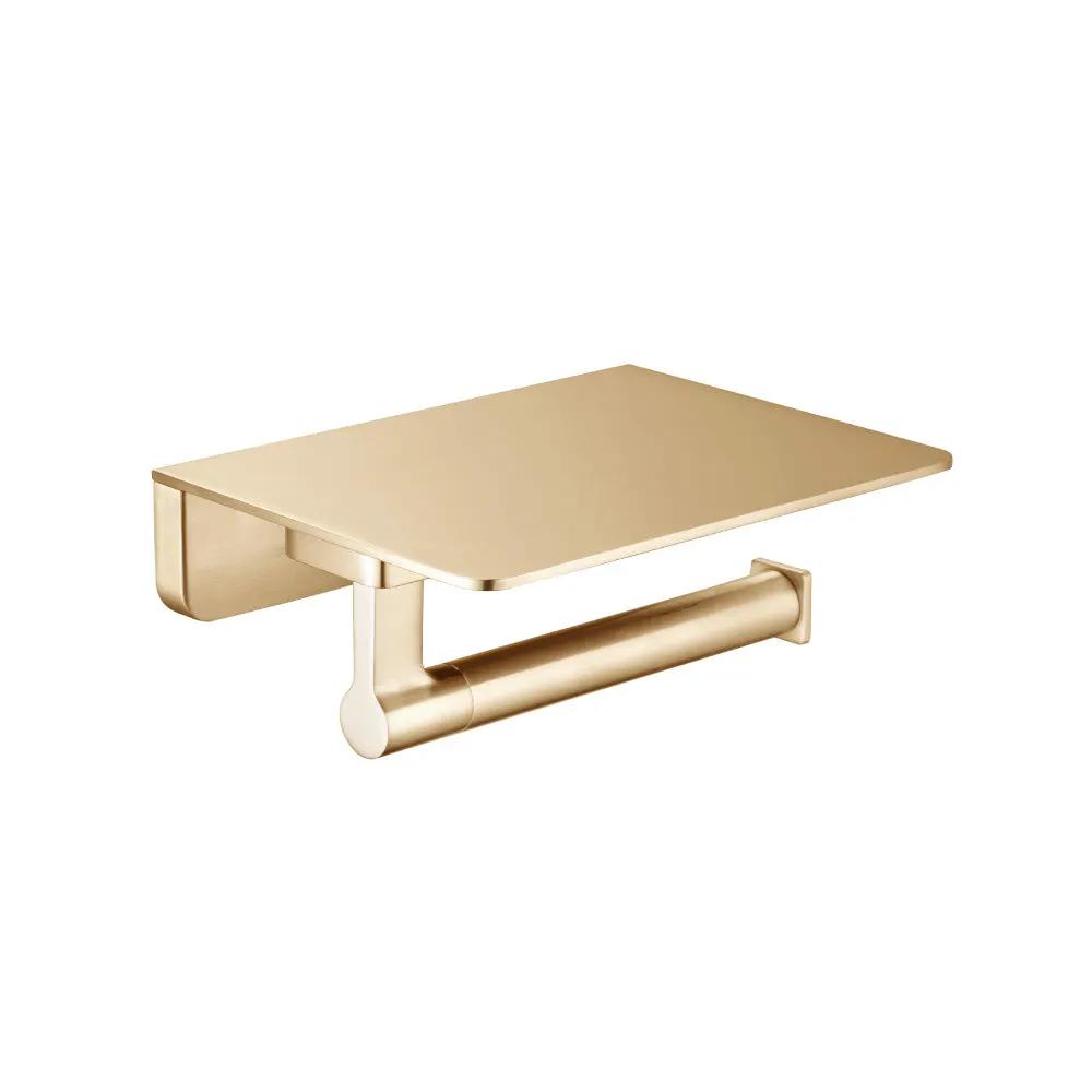 Flusso Serie 260 Brass Toilet Paper Holder by Flusso