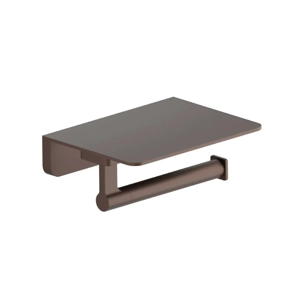 Flusso Serie 260 Brass Toilet Paper Holder by Flusso