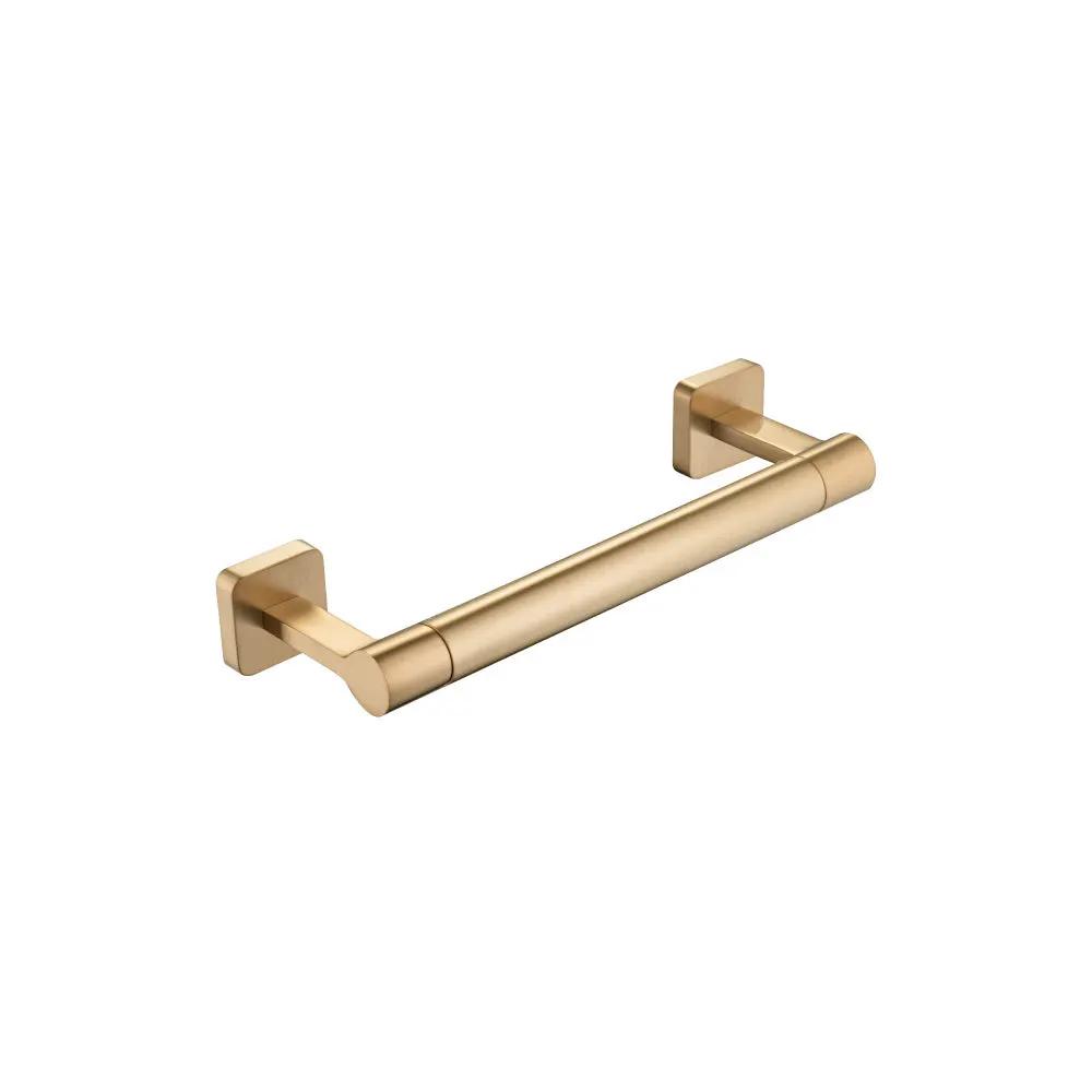 Flusso Serie 260 Brass Towel Ring / Mini Towel Bar - 10" by Flusso