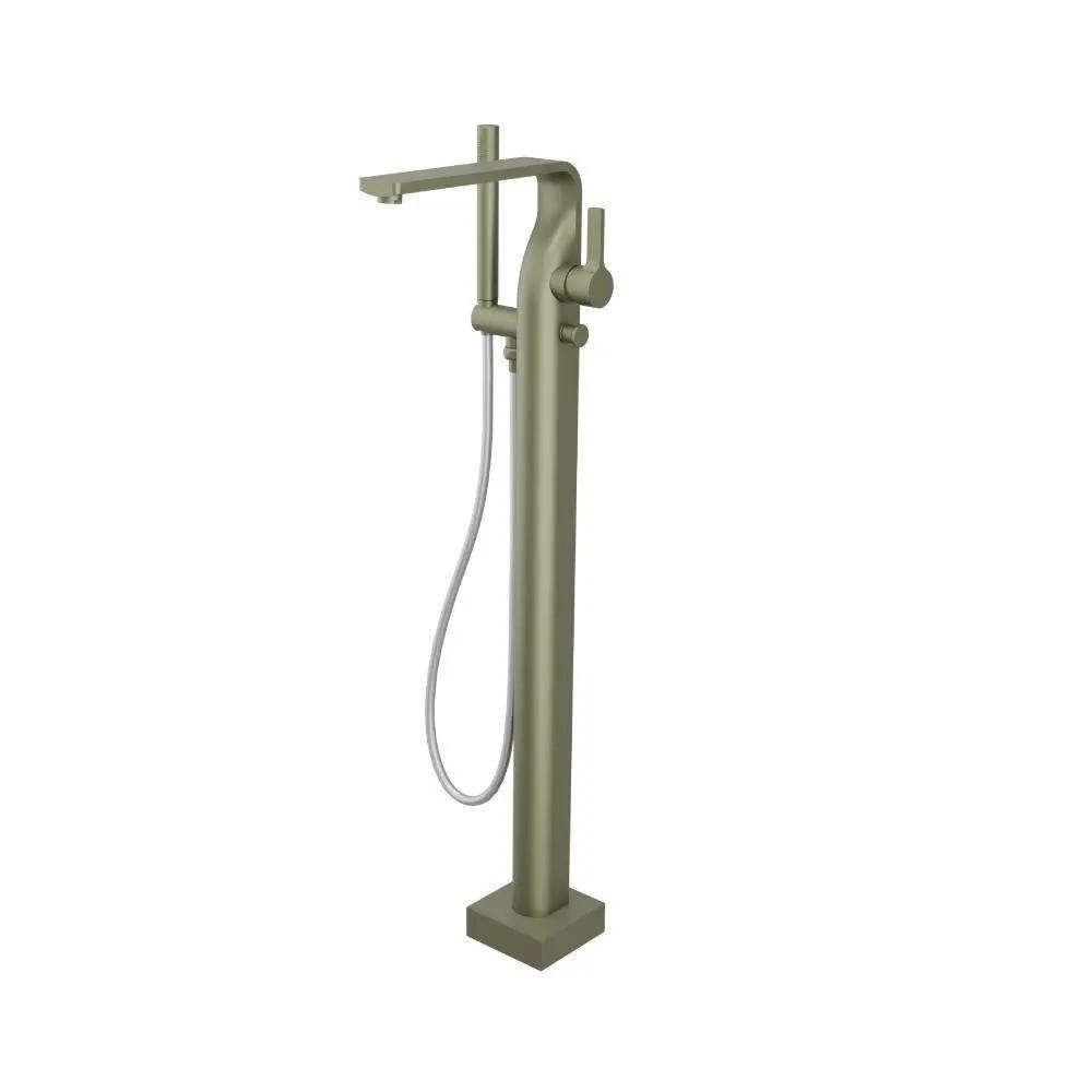 Flusso Serie 260 Freestanding Floor Mount Bathtub / Tub Filler with Hand Shower by Flusso