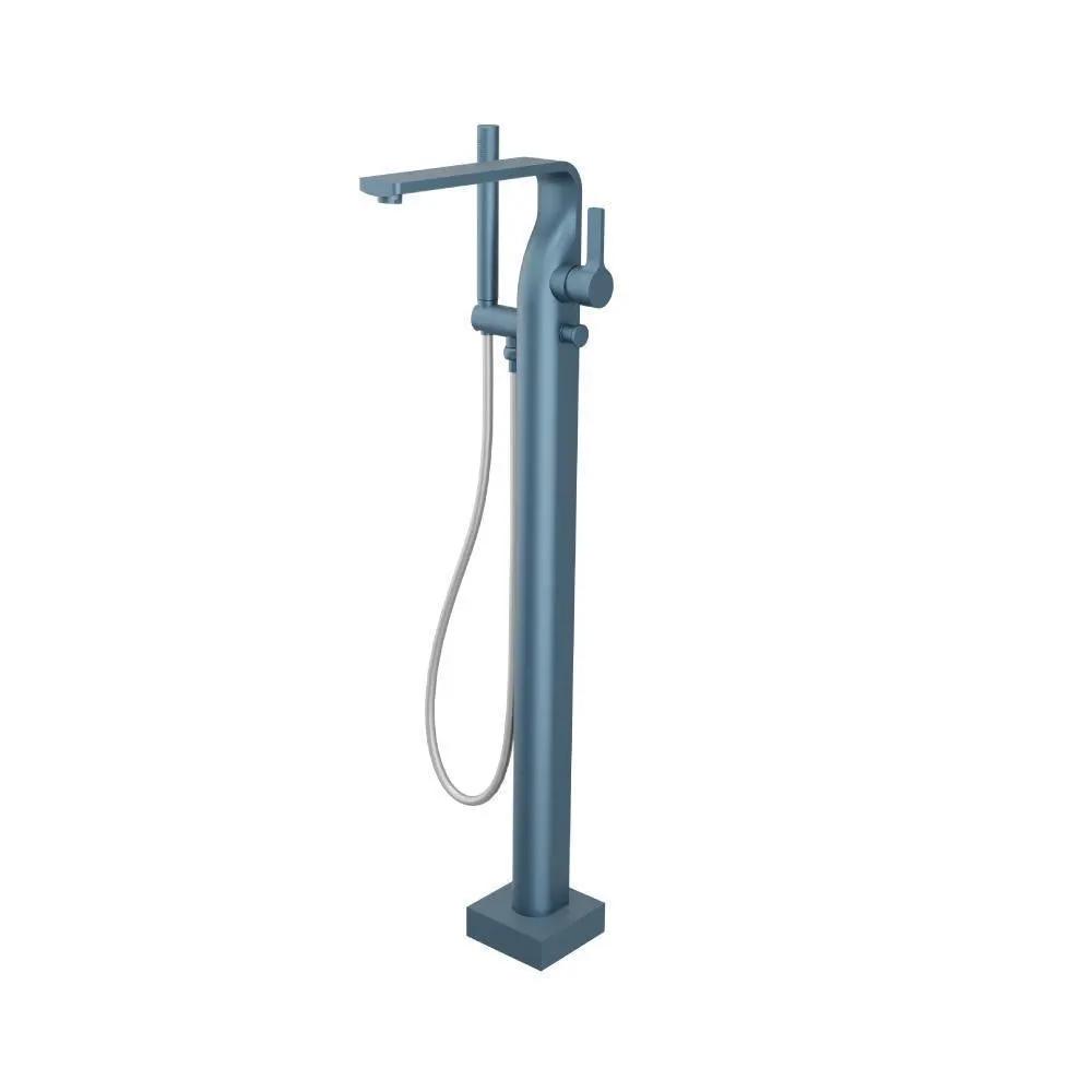 Flusso Serie 260 Freestanding Floor Mount Bathtub / Tub Filler with Hand Shower by Flusso