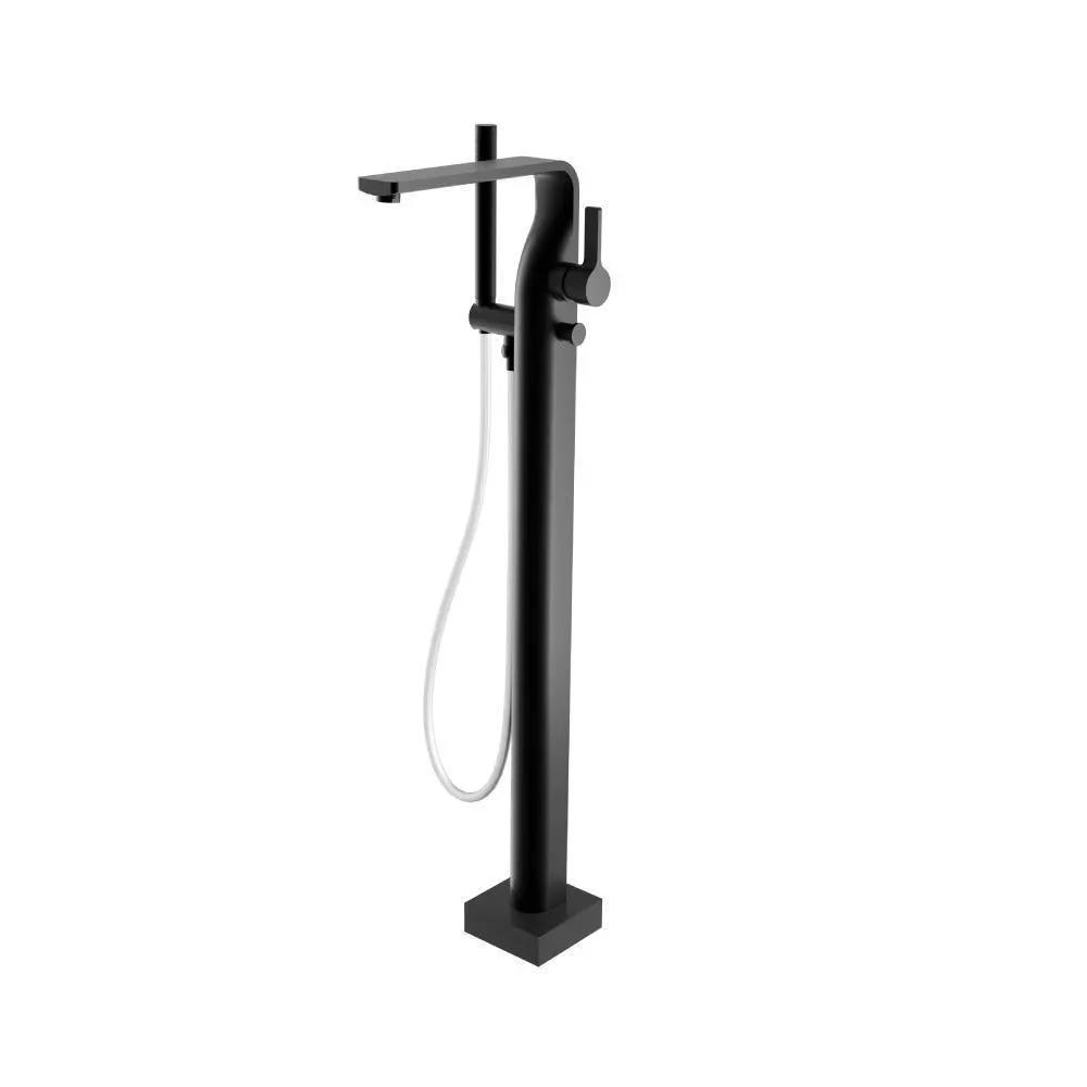 Flusso Serie 260 Freestanding Floor Mount Bathtub / Tub Filler with Hand Shower by Flusso