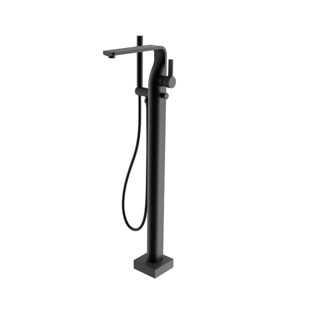 Flusso Serie 260 Freestanding Floor Mount Bathtub / Tub Filler with Hand Shower by Flusso