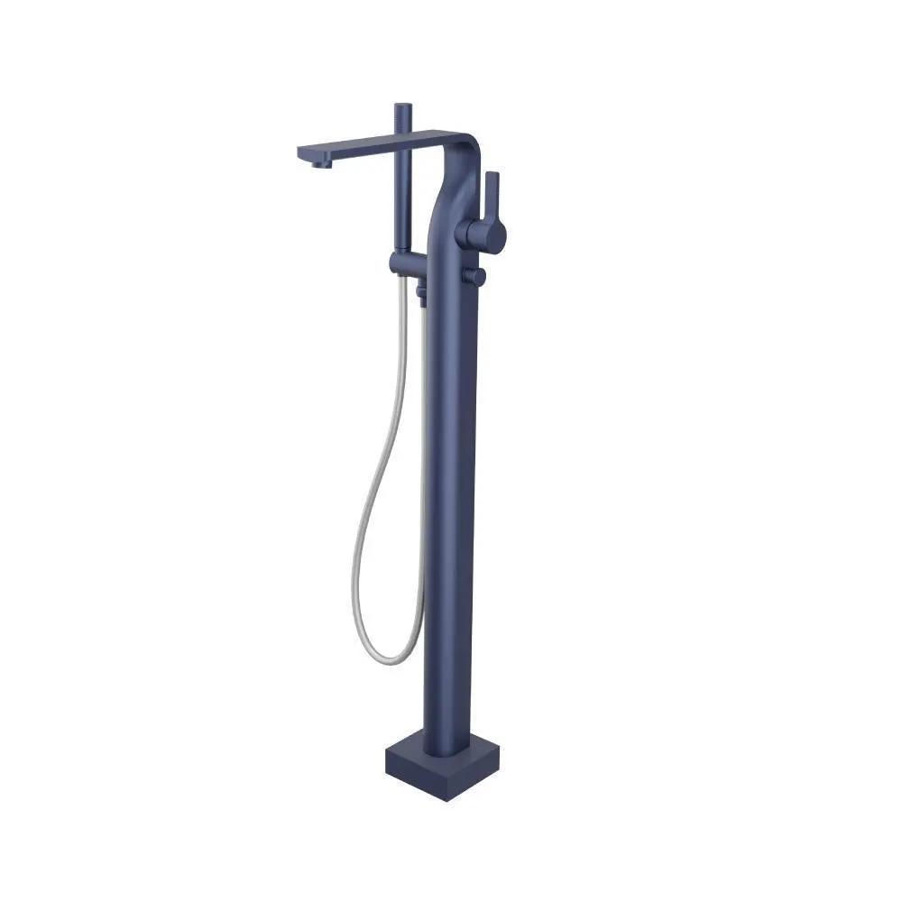 Flusso Serie 260 Freestanding Floor Mount Bathtub / Tub Filler with Hand Shower by Flusso