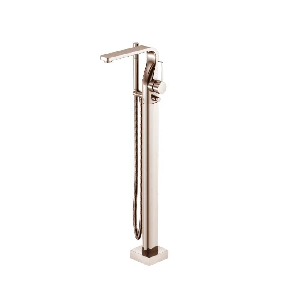 Flusso Serie 260 Freestanding Floor Mount Bathtub / Tub Filler with Hand Shower by Flusso
