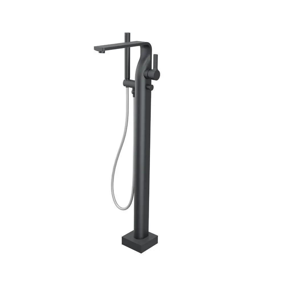 Flusso Serie 260 Freestanding Floor Mount Bathtub / Tub Filler with Hand Shower by Flusso