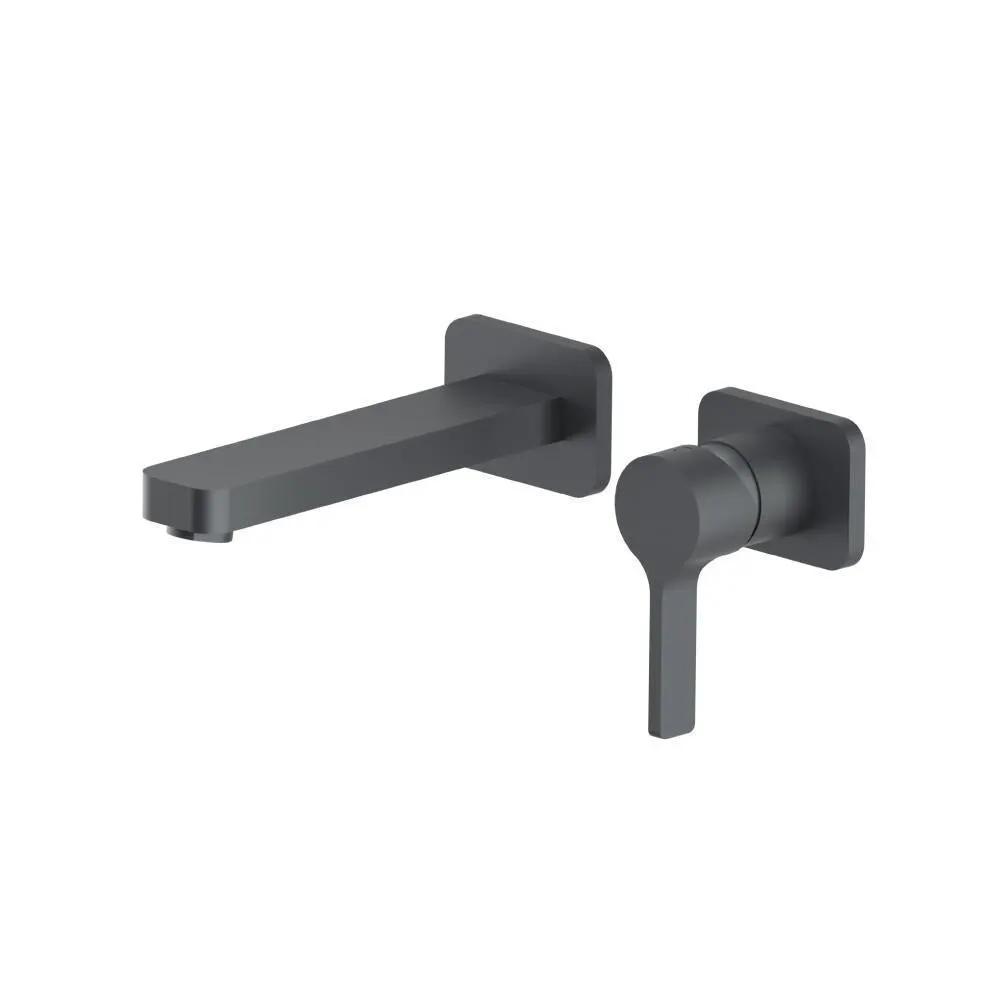 Flusso Serie 260 Single Handle Wall Mounted Bathroom Faucet by Flusso