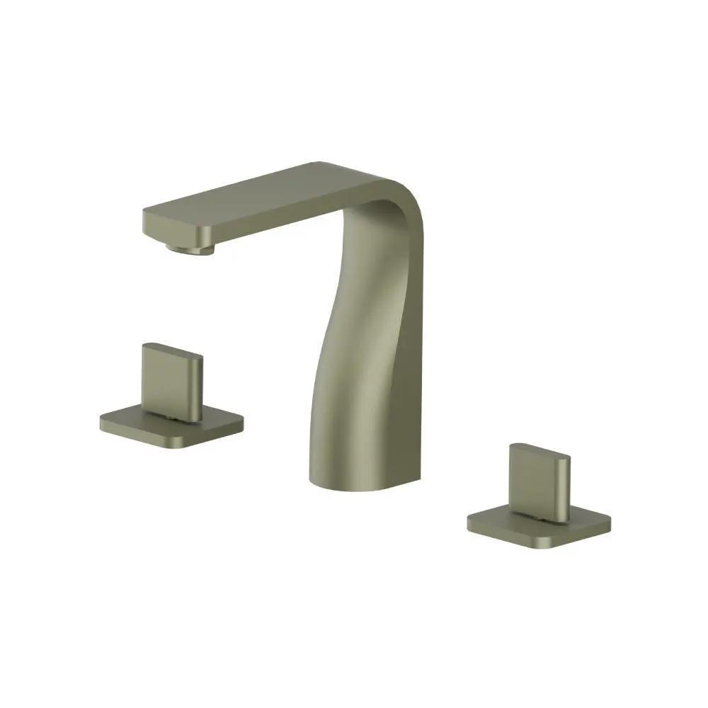 Flusso Serie 260 Three Hole 8" Widespread Two Handle Bathroom Faucet by Flusso