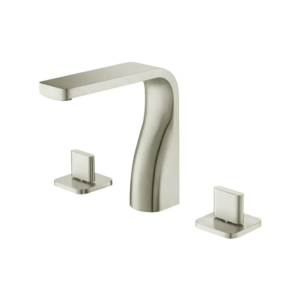 Flusso Serie 260 Three Hole 8" Widespread Two Handle Bathroom Faucet by Flusso