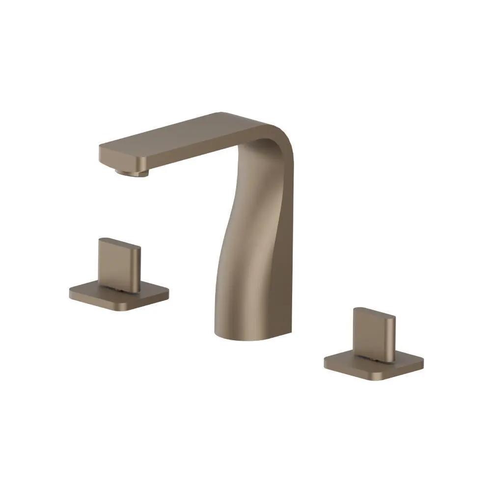 Flusso Serie 260 Three Hole 8" Widespread Two Handle Bathroom Faucet by Flusso