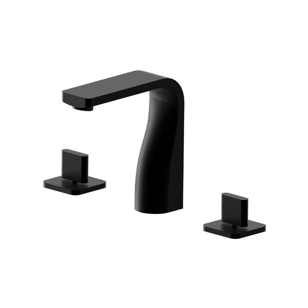 Flusso Serie 260 Three Hole 8" Widespread Two Handle Bathroom Faucet by Flusso
