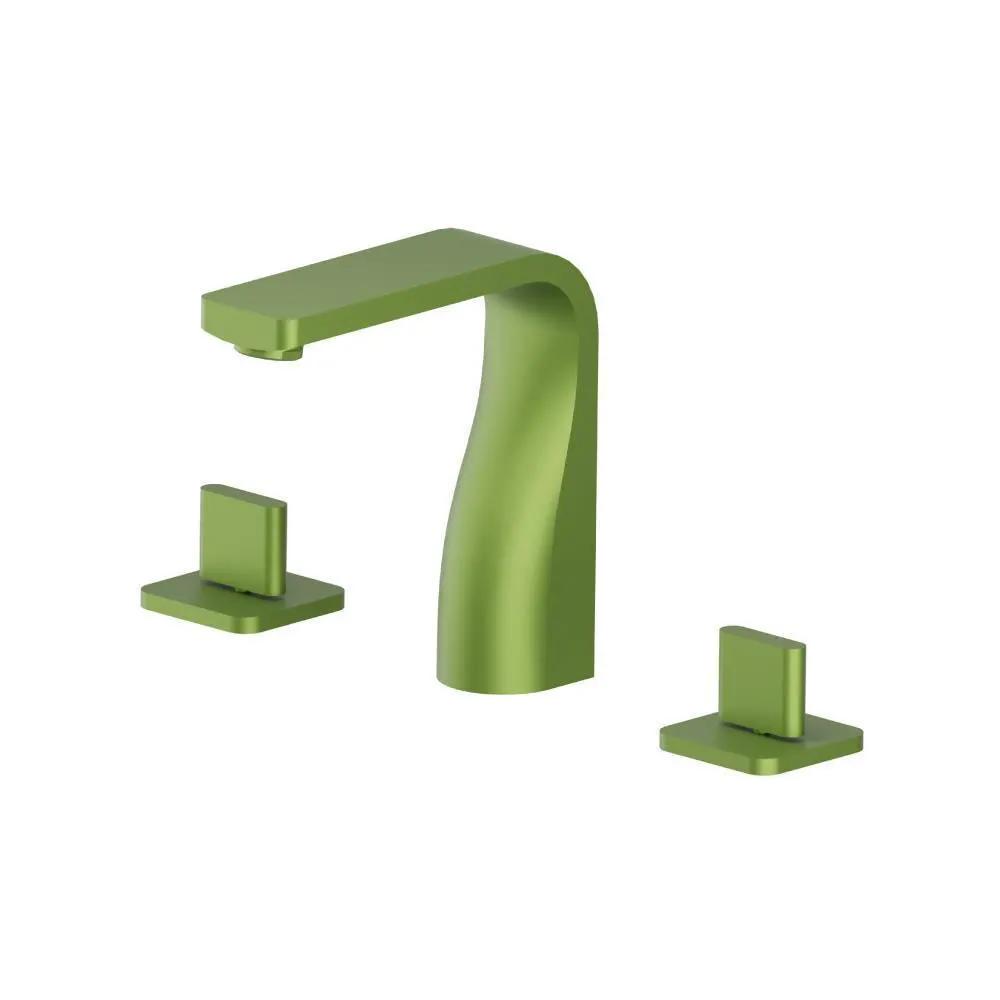 Flusso Serie 260 Three Hole 8" Widespread Two Handle Bathroom Faucet by Flusso