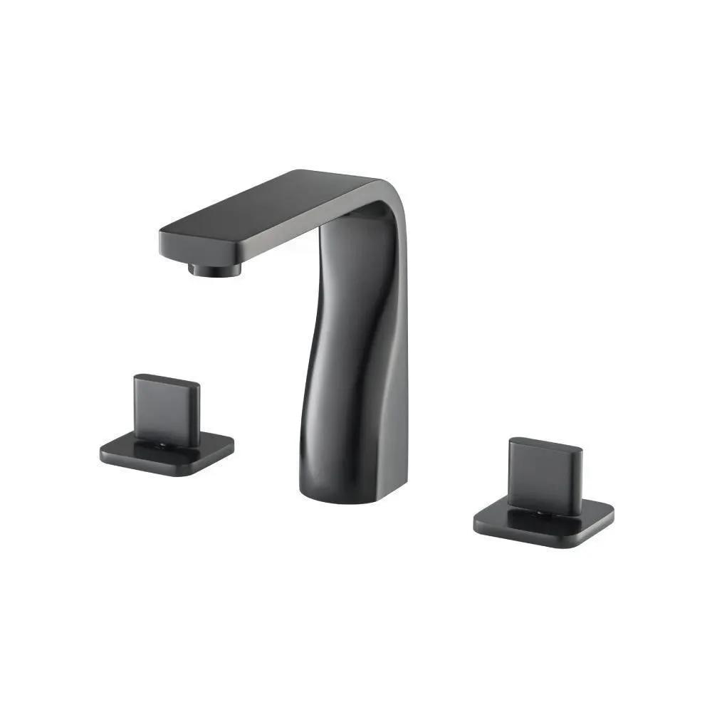 Flusso Serie 260 Three Hole 8" Widespread Two Handle Bathroom Faucet by Flusso