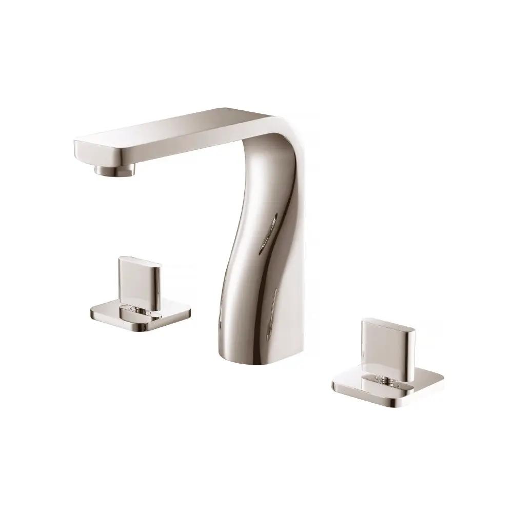Flusso Serie 260 Three Hole 8" Widespread Two Handle Bathroom Faucet by Flusso
