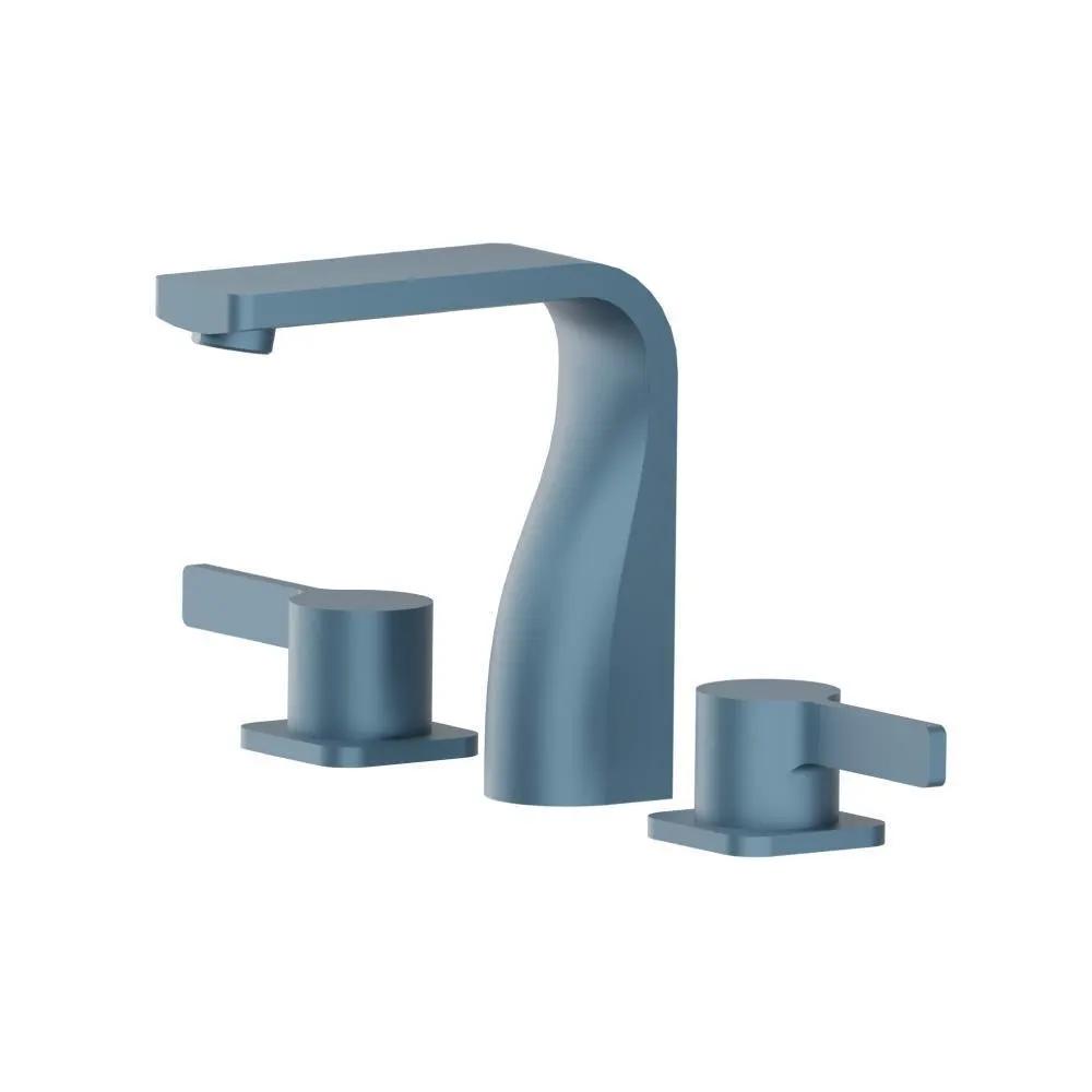 Flusso Serie 260 Three Hole 8" Widespread Two Handle Bathroom Faucet by Flusso