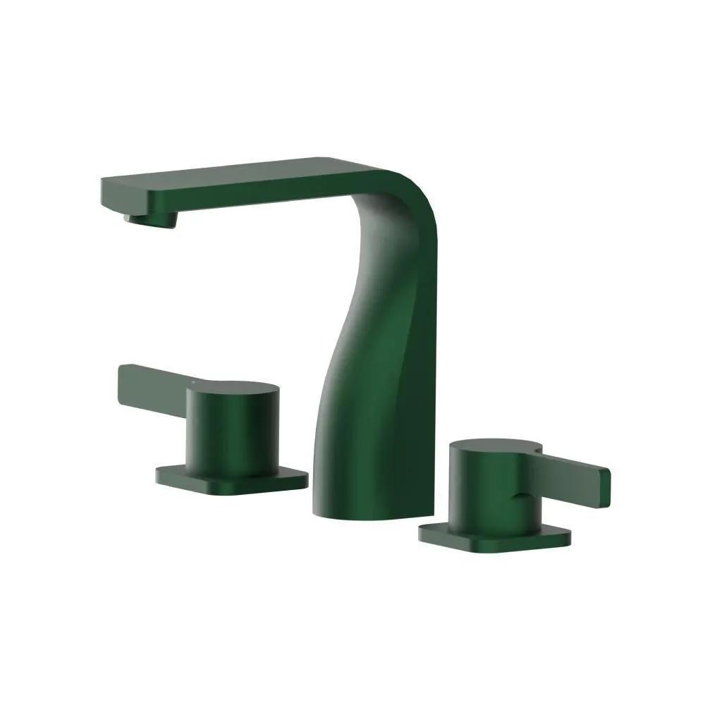 Flusso Serie 260 Three Hole 8" Widespread Two Handle Bathroom Faucet by Flusso